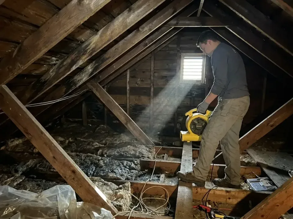 attic-water-damage-drying-proc-007 — frequently asked questions, Emergency Water Extraction & 24/7 Flood Response in Leith-H…